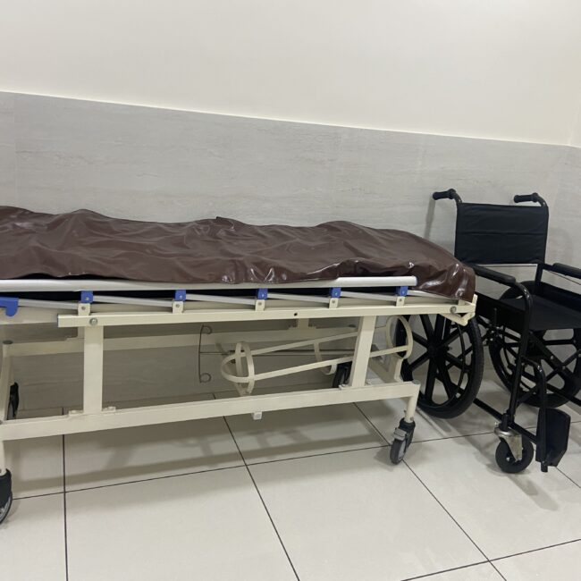 WHEELCHAIR AND STRETCHER