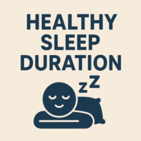 healthy sleep duration